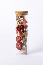 Dried Flower Herbarium - Clear Quartz Cluster Earth Vessel - LARGE