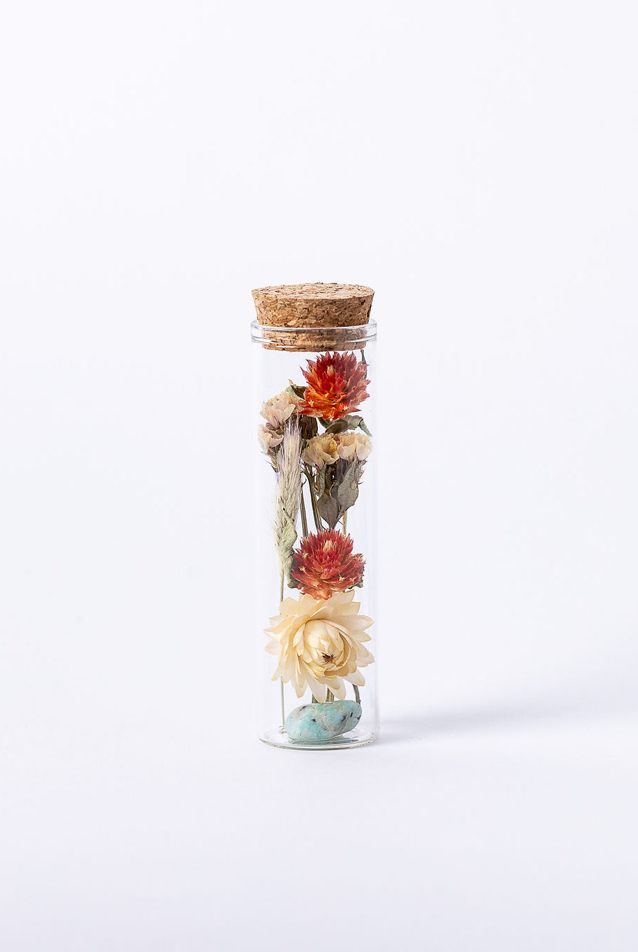 Dried Flower Herbarium - Amazonite Earth Vessel - Mini
