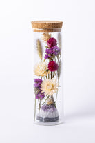 Dried Flower Herbarium - Amethyst Earth Vessel - LARGE