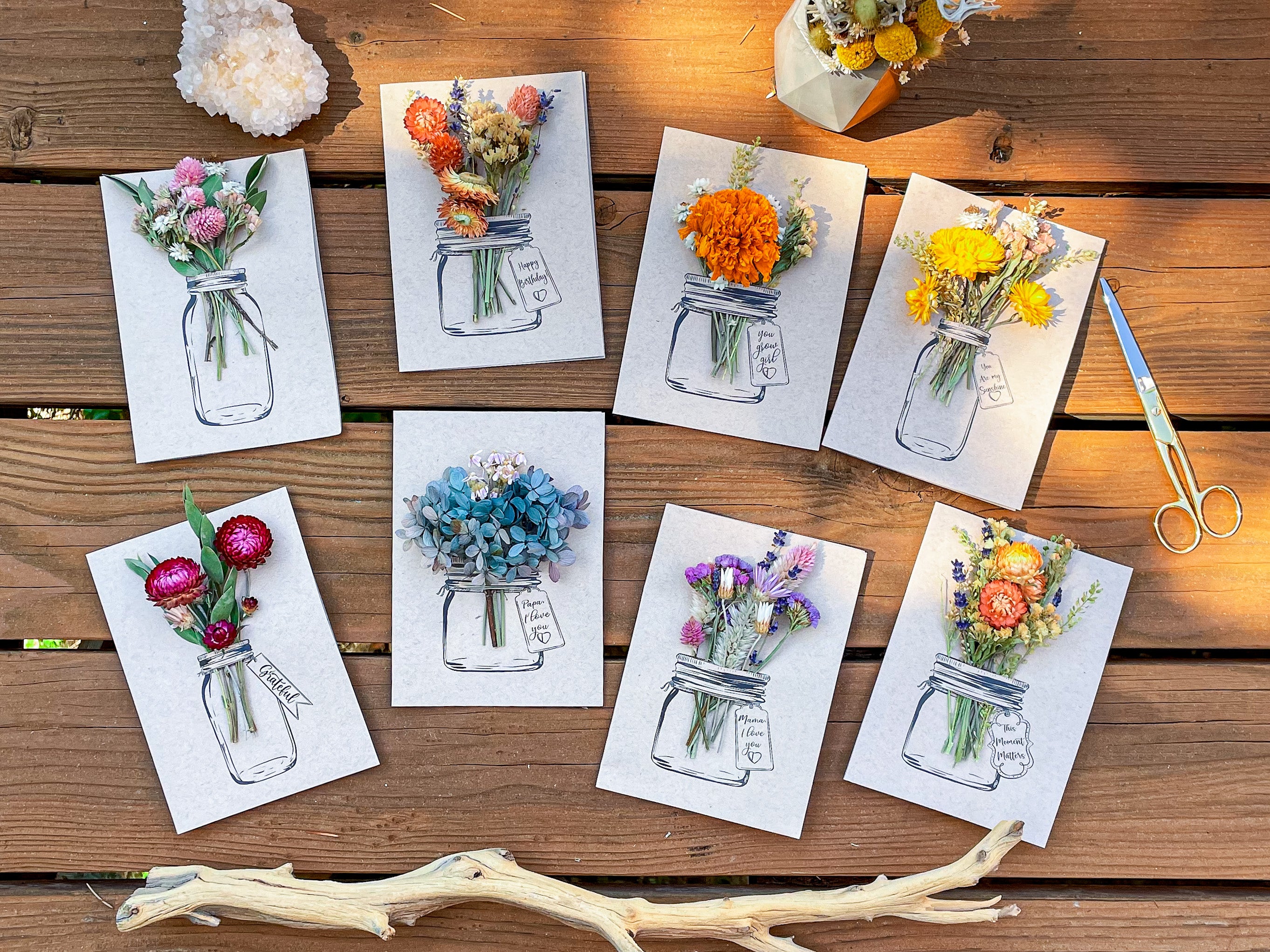 Mason Jar Mom | Greeting Card Mason Jar Mom | Greeting Card